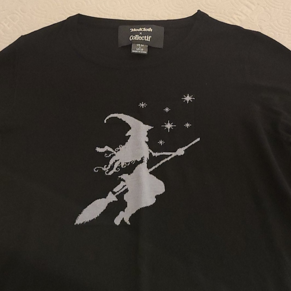 ModCloth halloween witch sweater 🎃